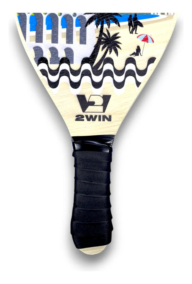 2win Rio Beach Paddle Set – Premium Frescobol Rackets