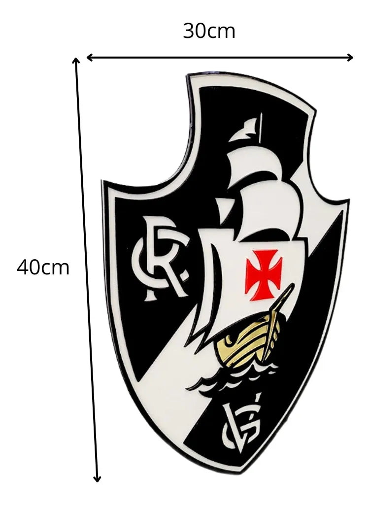 3D Decorative Sign – Vasco da Gama Brazil