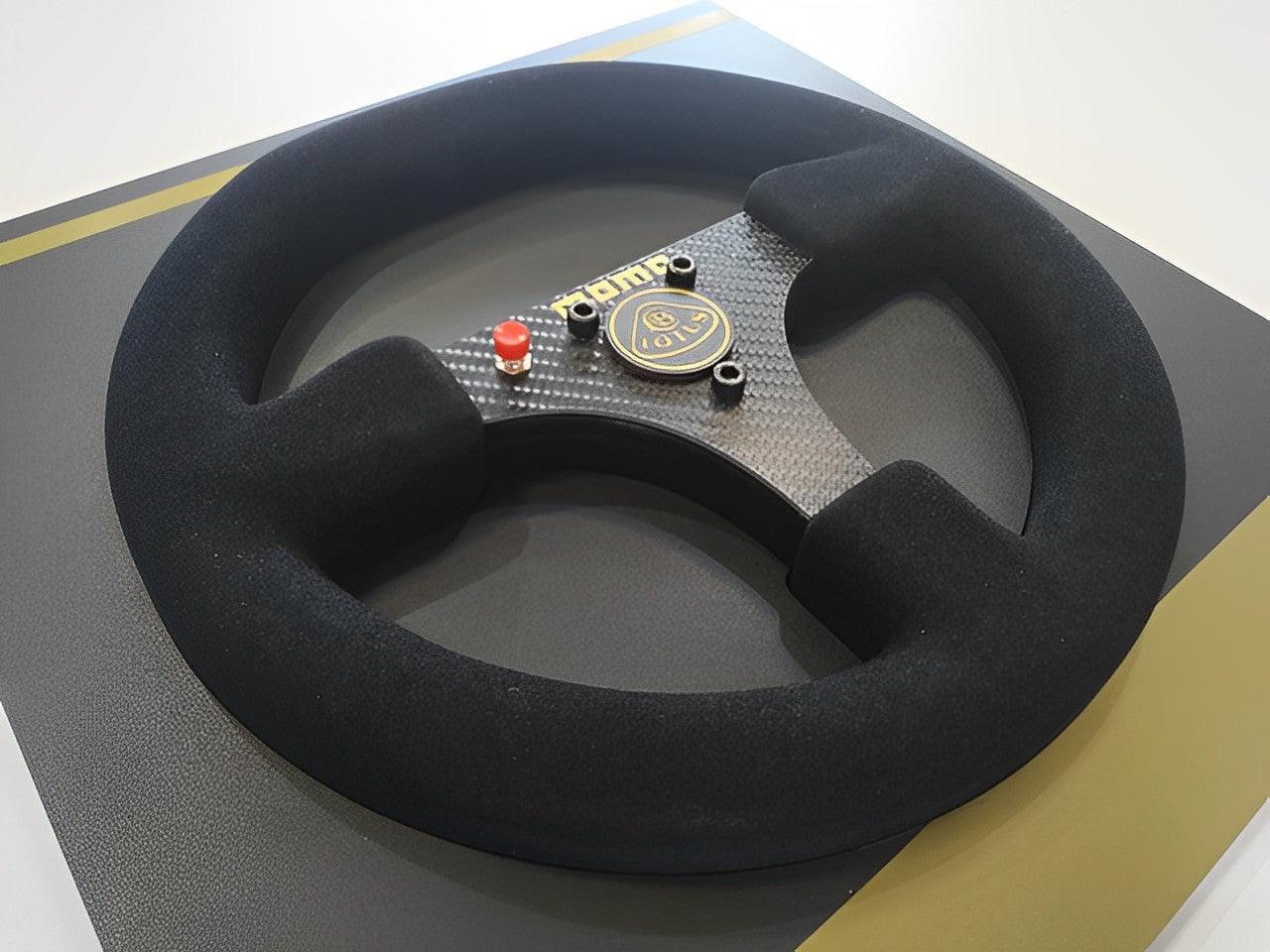 Ayrton Senna 1985 Lotus 97T Steering Wheel 3D Wall Art - Brazilian Shop
