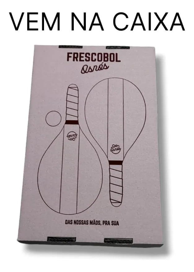 Osnós Frescobol Paddle Racket for Beach Sports