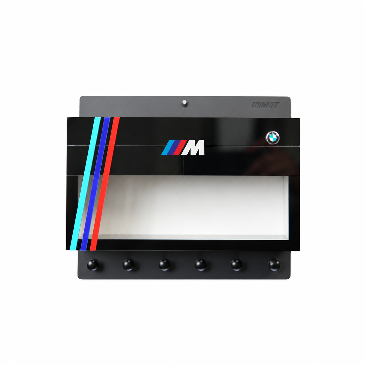 *LIQUIDACIÓN* Perchero de pared para llaves BMW - Vitrina para maquetas de coches