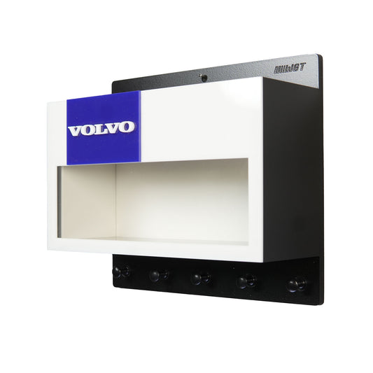 Volvo Wall Key Hook Rack - Scale Model Car Display Case