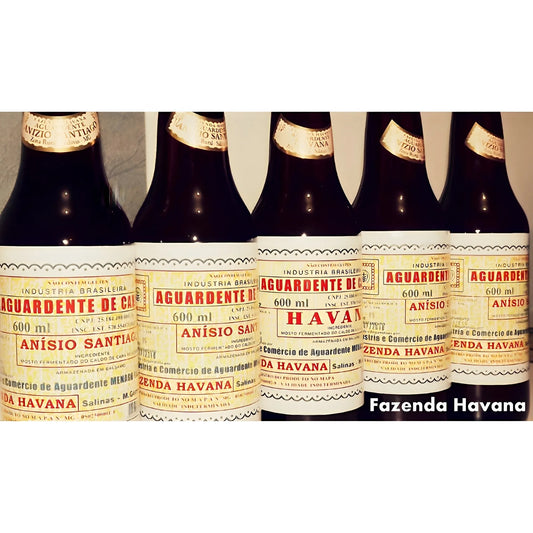 Cachaca Havana 600ml 47% vol. (ABV 47%) El ícono de las cachacas artesanales brasileñas