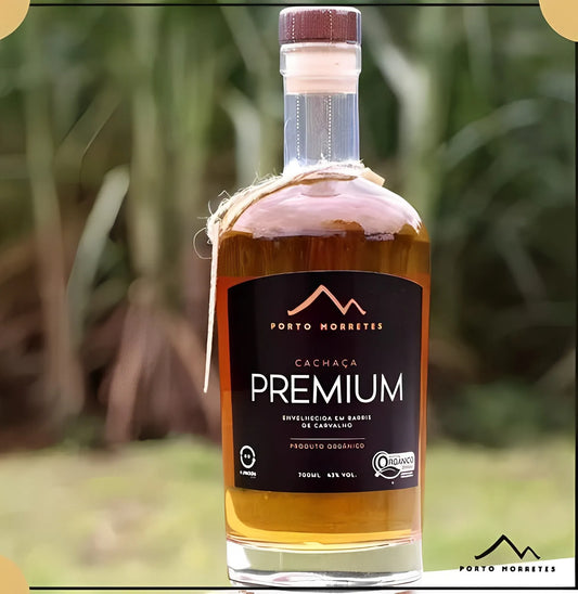 Porto Morretes Premium 700ml 43%vol. (ABV 43%) - Cachaça orgánica brasileña