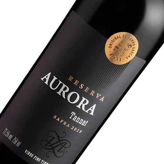 Aurora Reserva Tannat Vino Tinto Seco 750ml 12,5% vol. (ABV 12,5%) Serra Gaucha