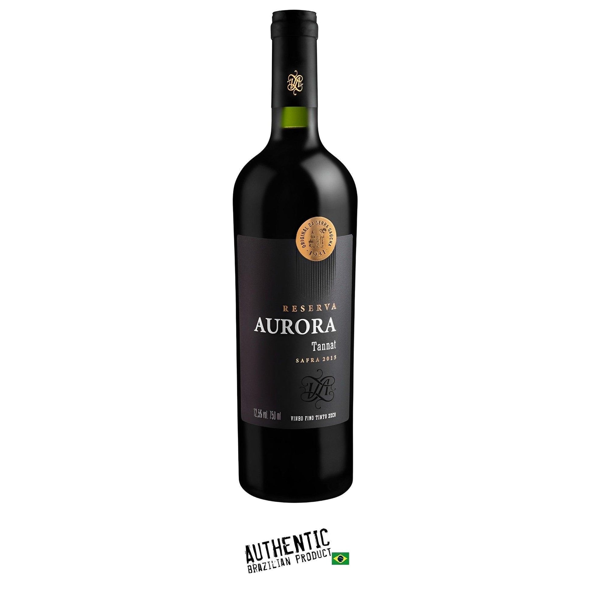 Aurora Reserva Tannat Dry Red Wine 750ml - Serra Gaúcha - Brazilian Shop