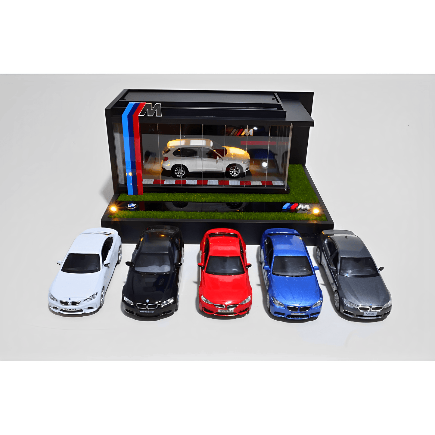 BMW M Exhibitor For Model Cars - Exclusive Handmade Item - Brazilian Shop