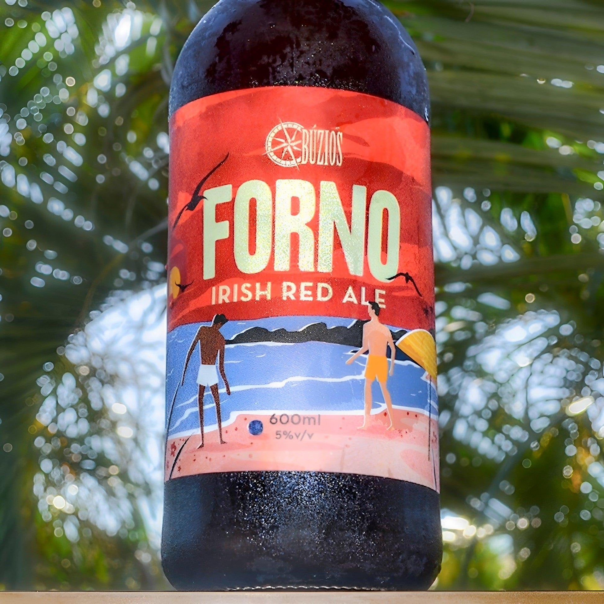 Búzios Forno Irish Red Ale Brazilian Craft Beer 20.28 fl. oz. (Pack of 6) - Brazilian Shop