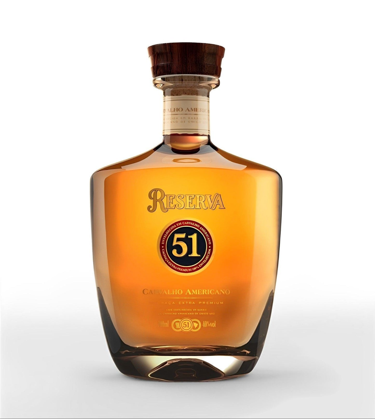Reserva 51 American Oak 700ml - Brazilian Extra Premium Cachaca - Brazilian Shop