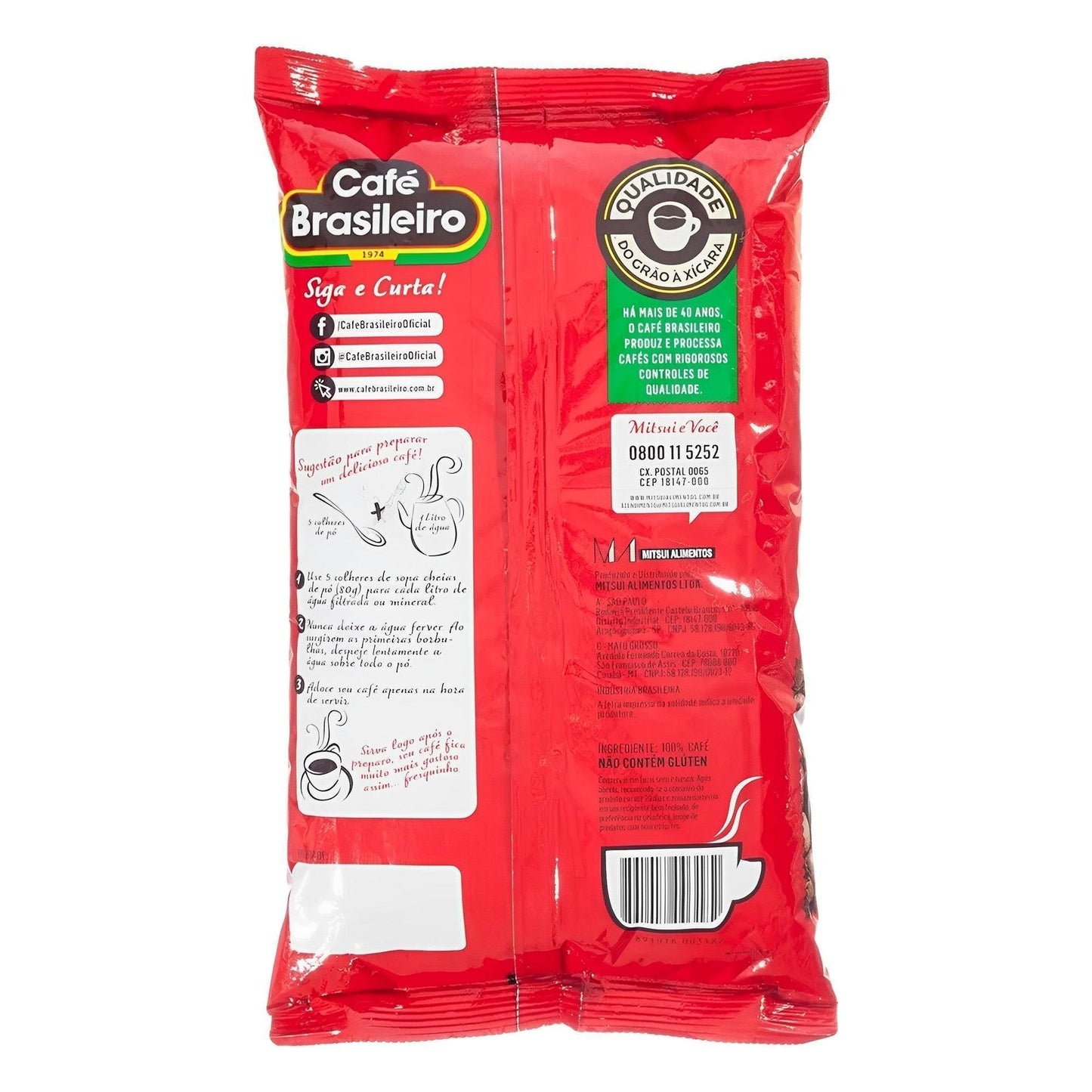 Cafe Brasileiro Extra Strong 17.64 oz (Pack of 2) - Brazilian Coffee - Brazilian Shop