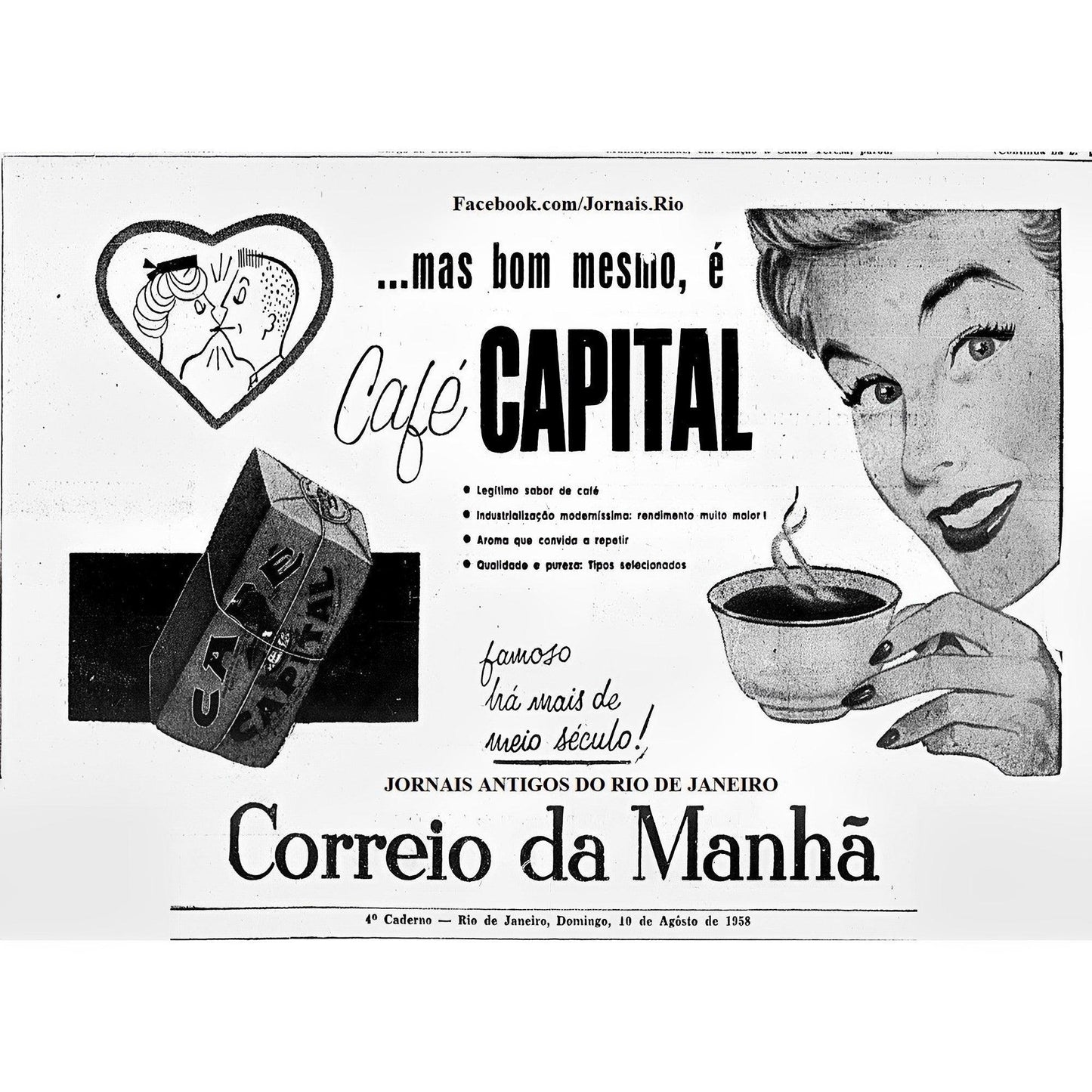 Café Capital Traditional Coffee 17.64 oz. (Pack of 2) - Brazilian Shop