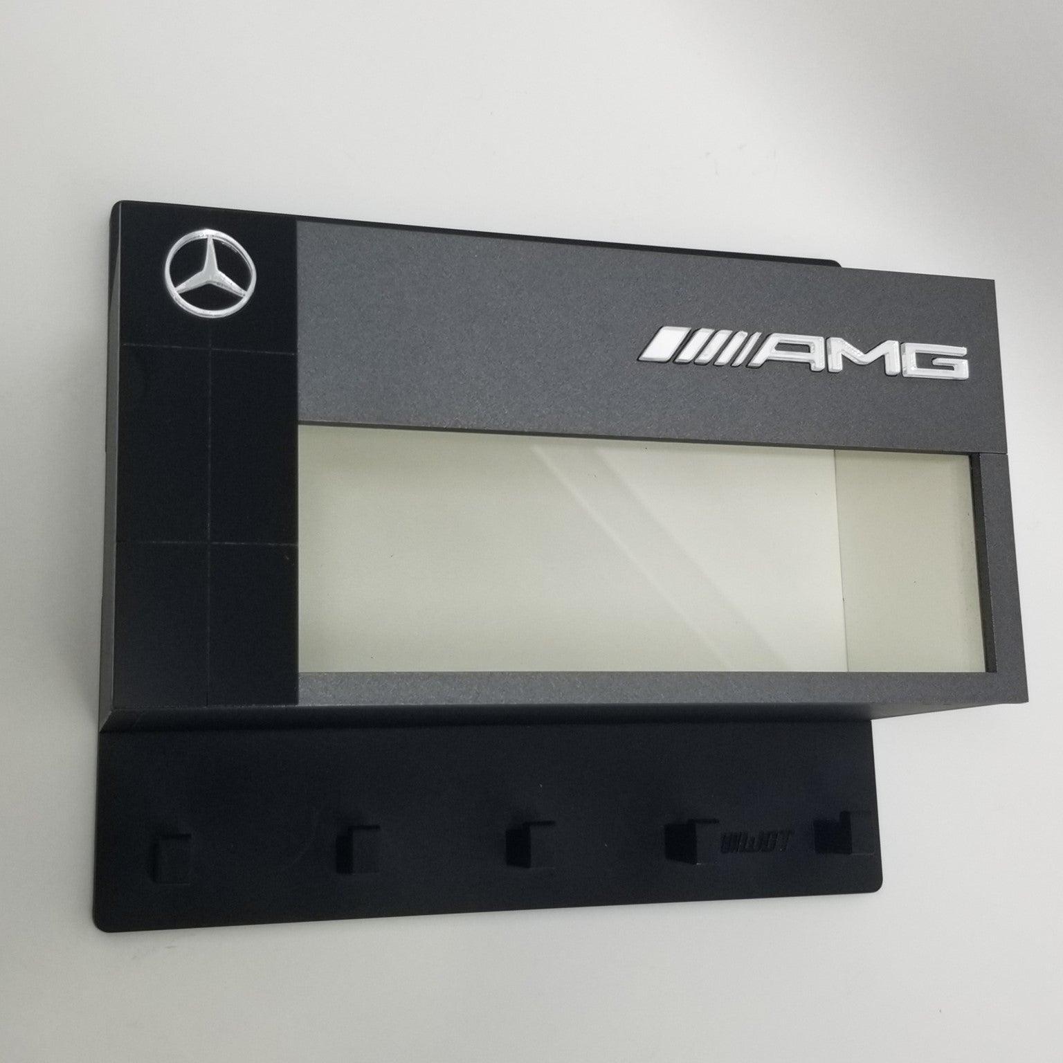 clearance sale Mercedes AMG Wall Key Hook Rack For Model Cars - Unique Handmade Item - Brazilian Shop