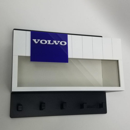 clearance sale Volvo Wall Key Hook Rack For Model Cars - Exclusive Handmade Item - Brazilian Shop