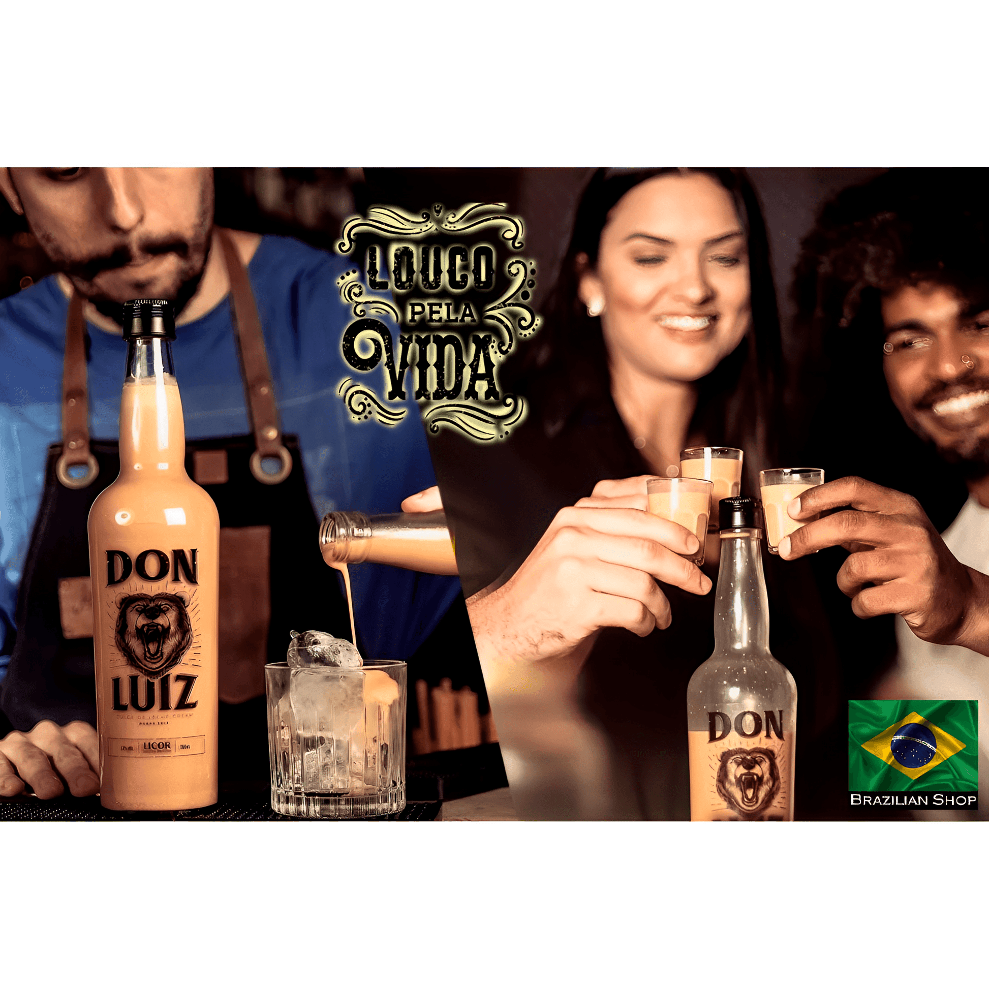 Don Luiz Dulce de Leche Cream Liqueur 700ml - Brazilian Shop