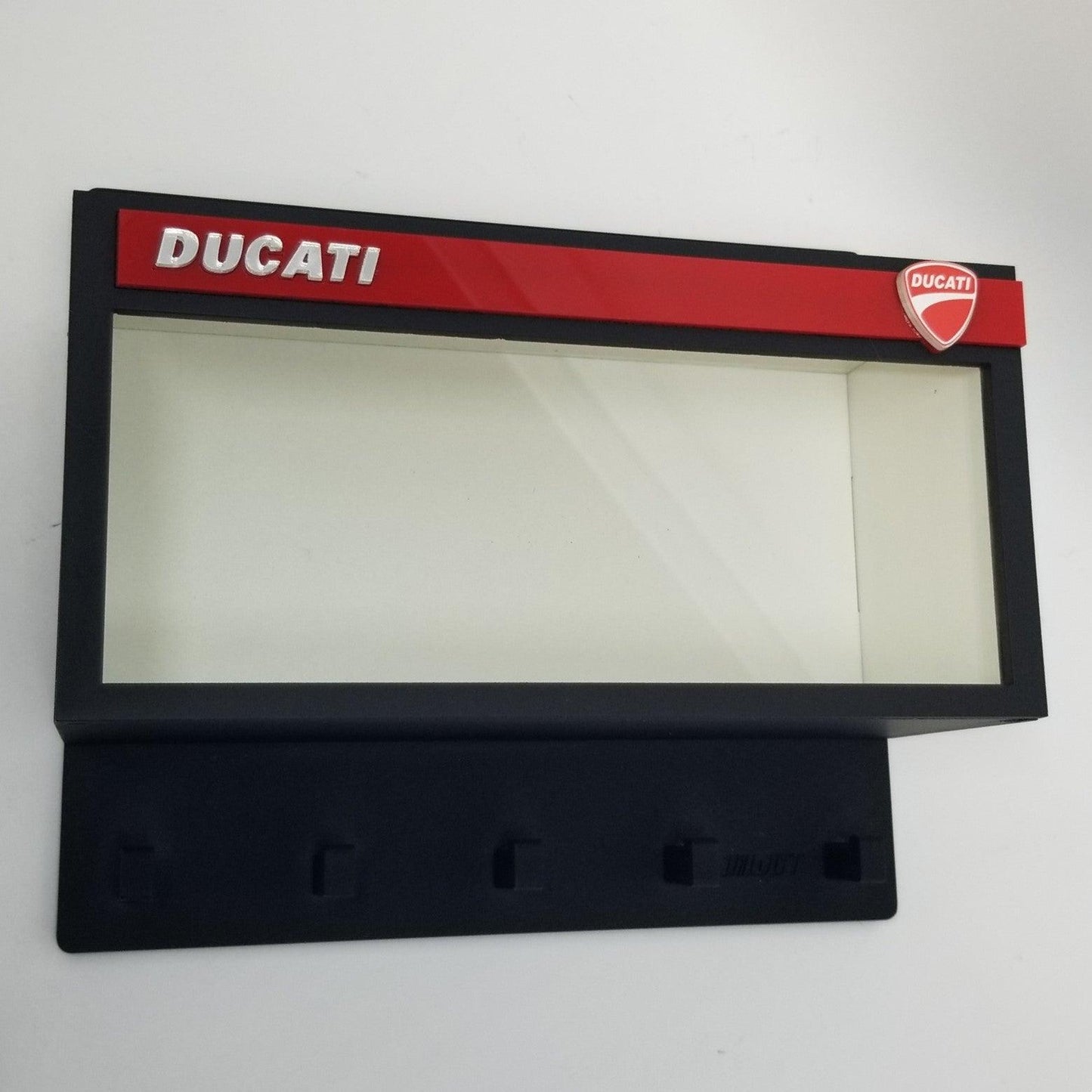 Ducati Dealership Wall Key Hook Rack - Exclusive item - Handcrafted Key Holder - Brazilian Shop