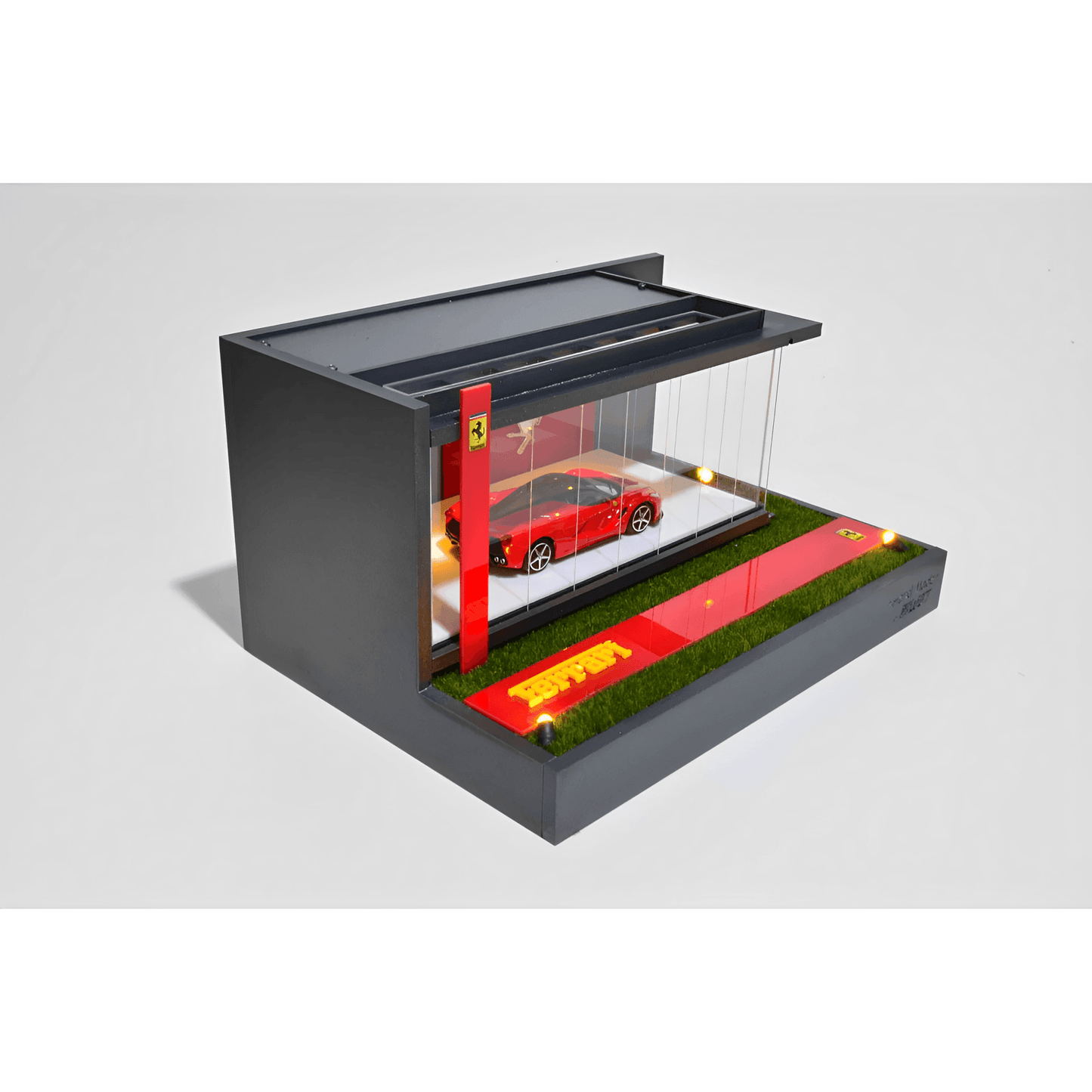 Ferrari Exhibitor For Model Cars - Exclusive Handmade Item - Brazilian Shop