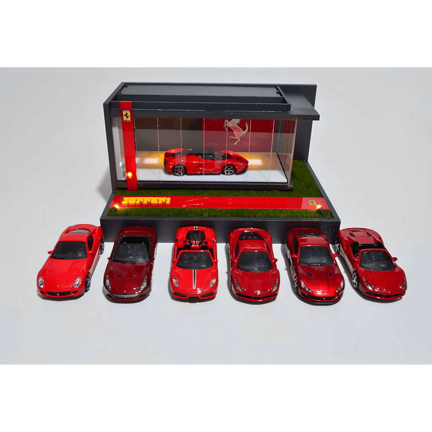 Ferrari Exhibitor For Model Cars - Exclusive Handmade Item - Brazilian Shop