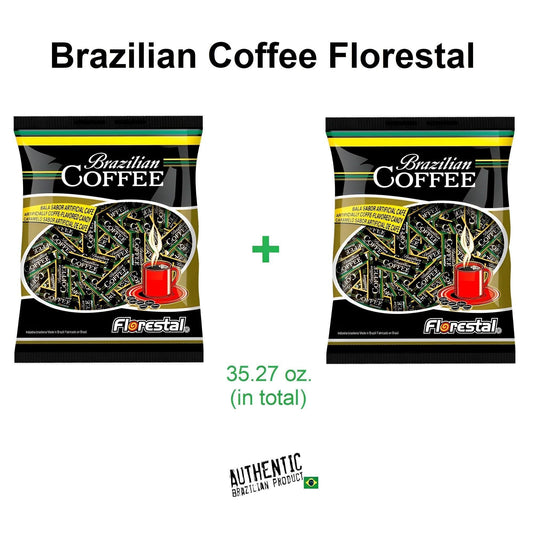 Florestal Brazilian Coffee 35.27 oz (Pack of 2) - Cafe Candy - Brazilian Shop