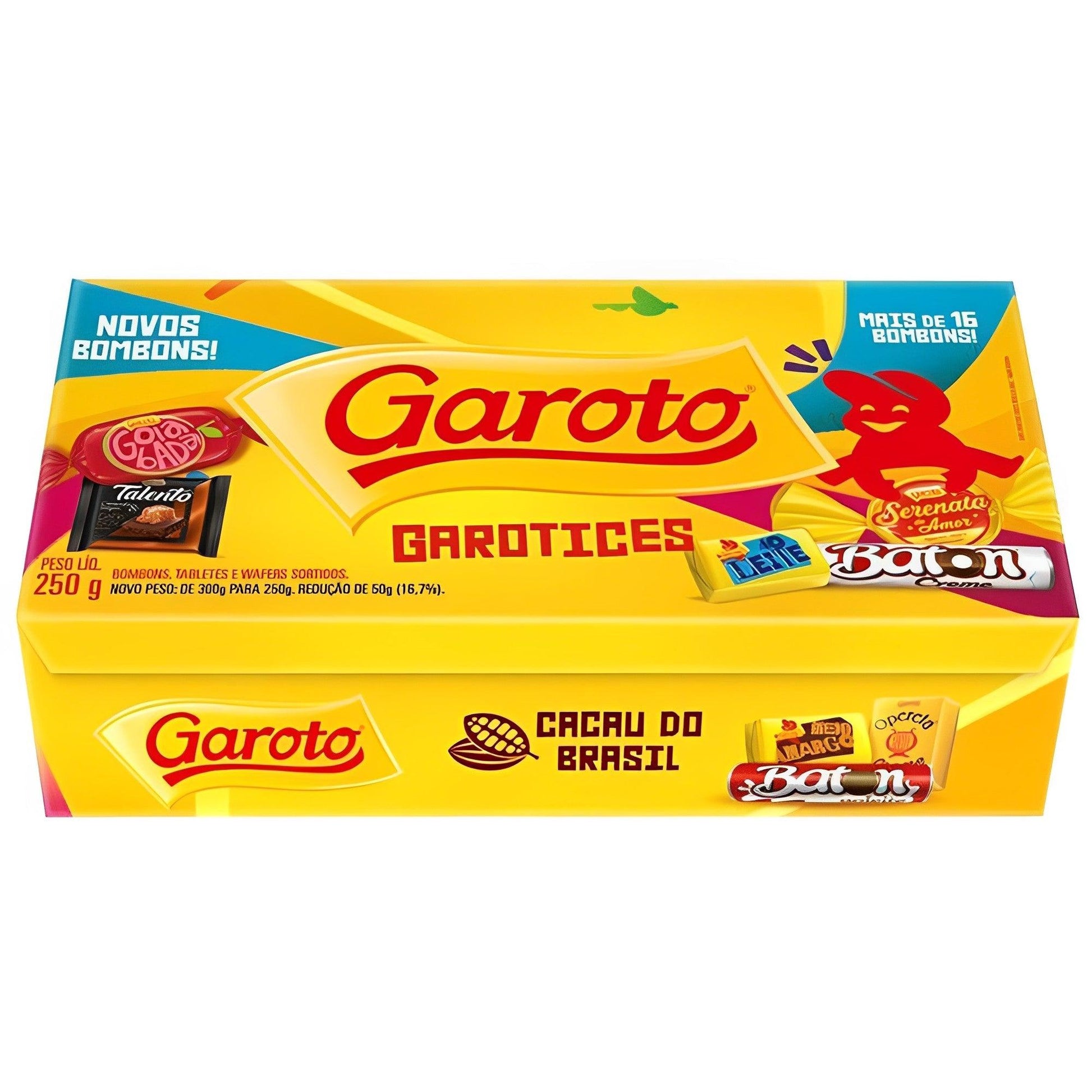Garoto Assorted Bonbon Box 8.81 oz. (Pack of 3) - Brazilian Shop