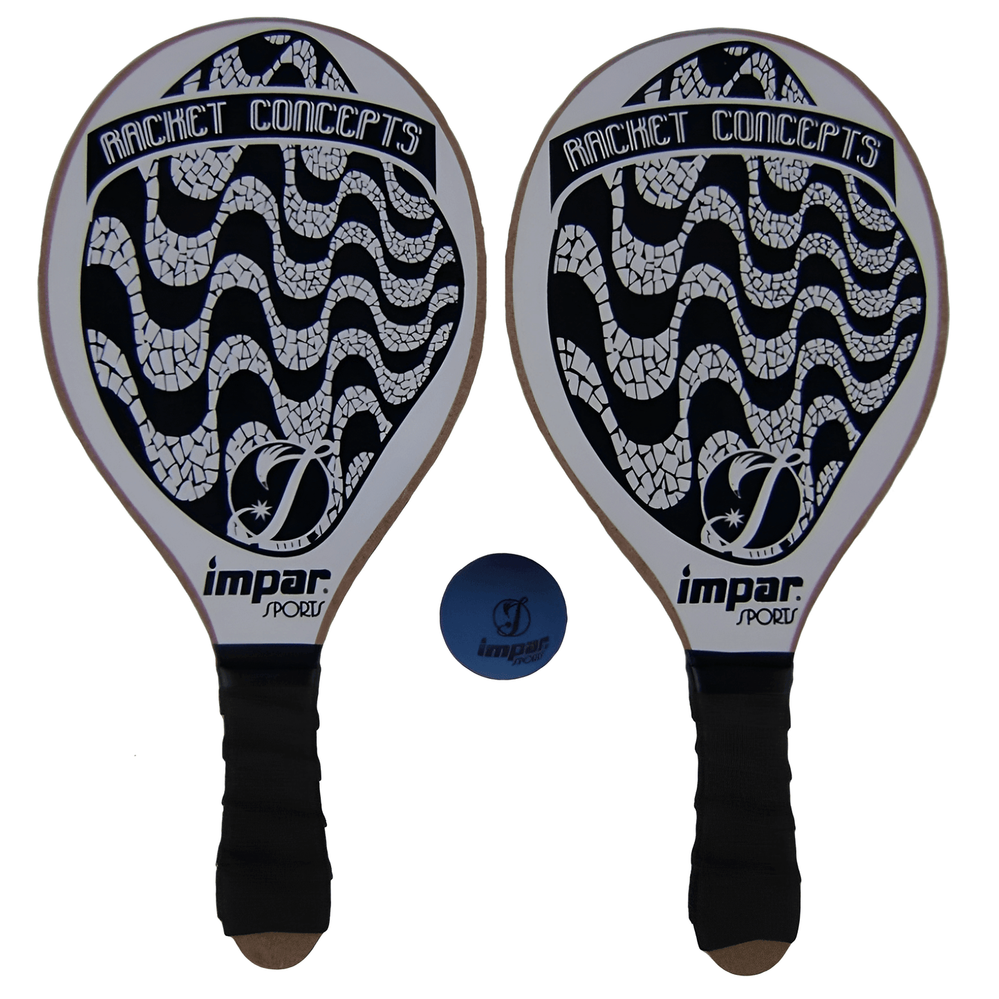 Impar Sports Copacabana Paddleball Set - Unique Design - Brazilian Shop
