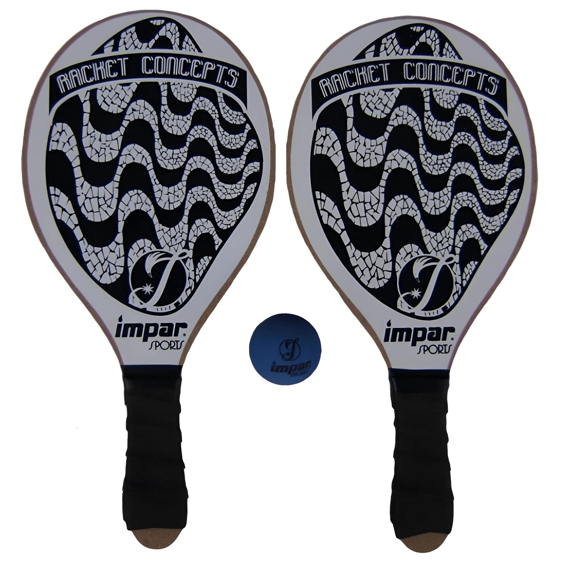Impar Sports Copacabana Paddleball Set - Unique Design - Brazilian Shop