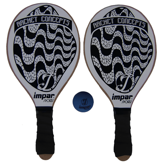 Impar Sports Copacabana Paddleball Set - Unique Design - Brazilian Shop