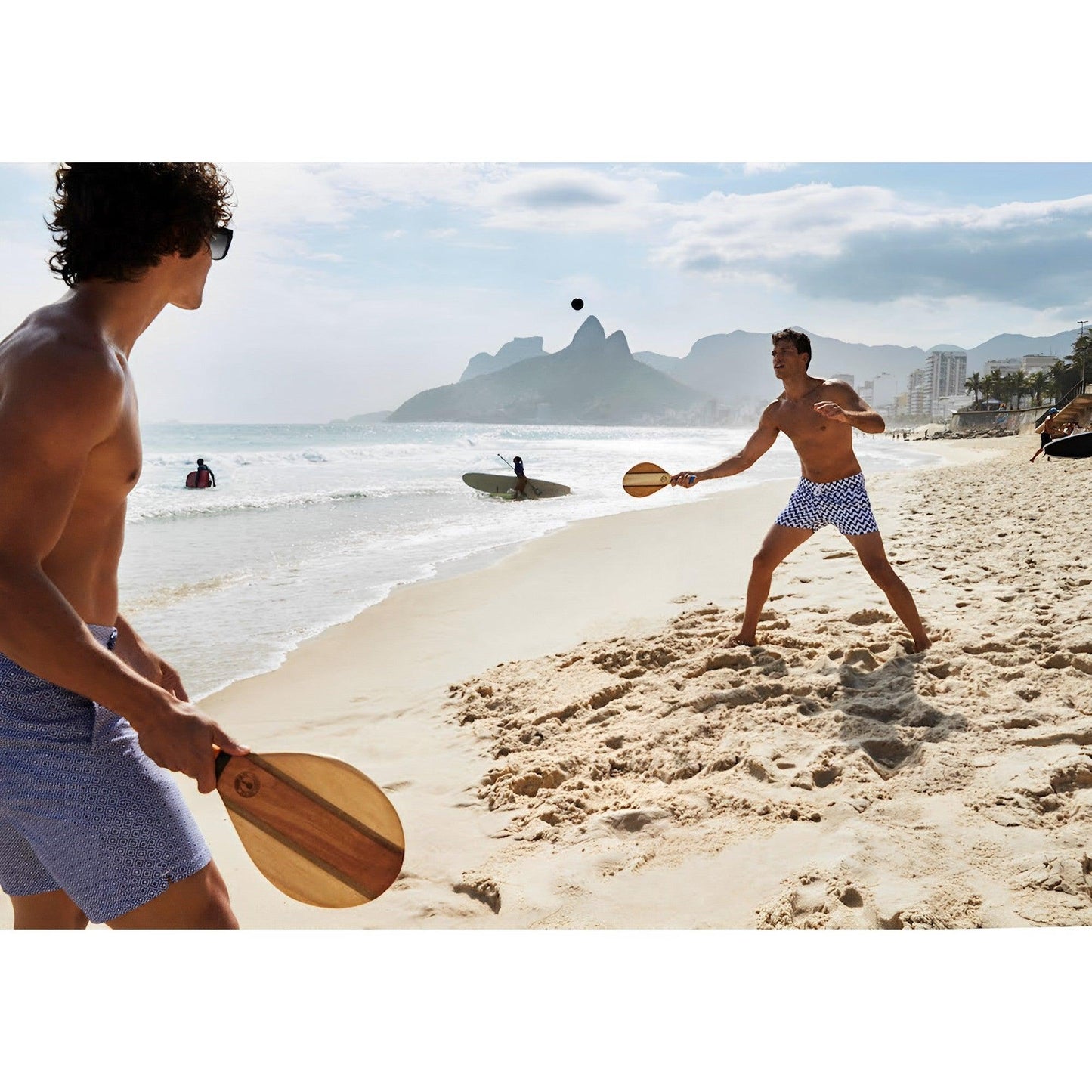 Impar Sports Copacabana Sidewalk Frescobol Paddleball Set - Brazilian Shop