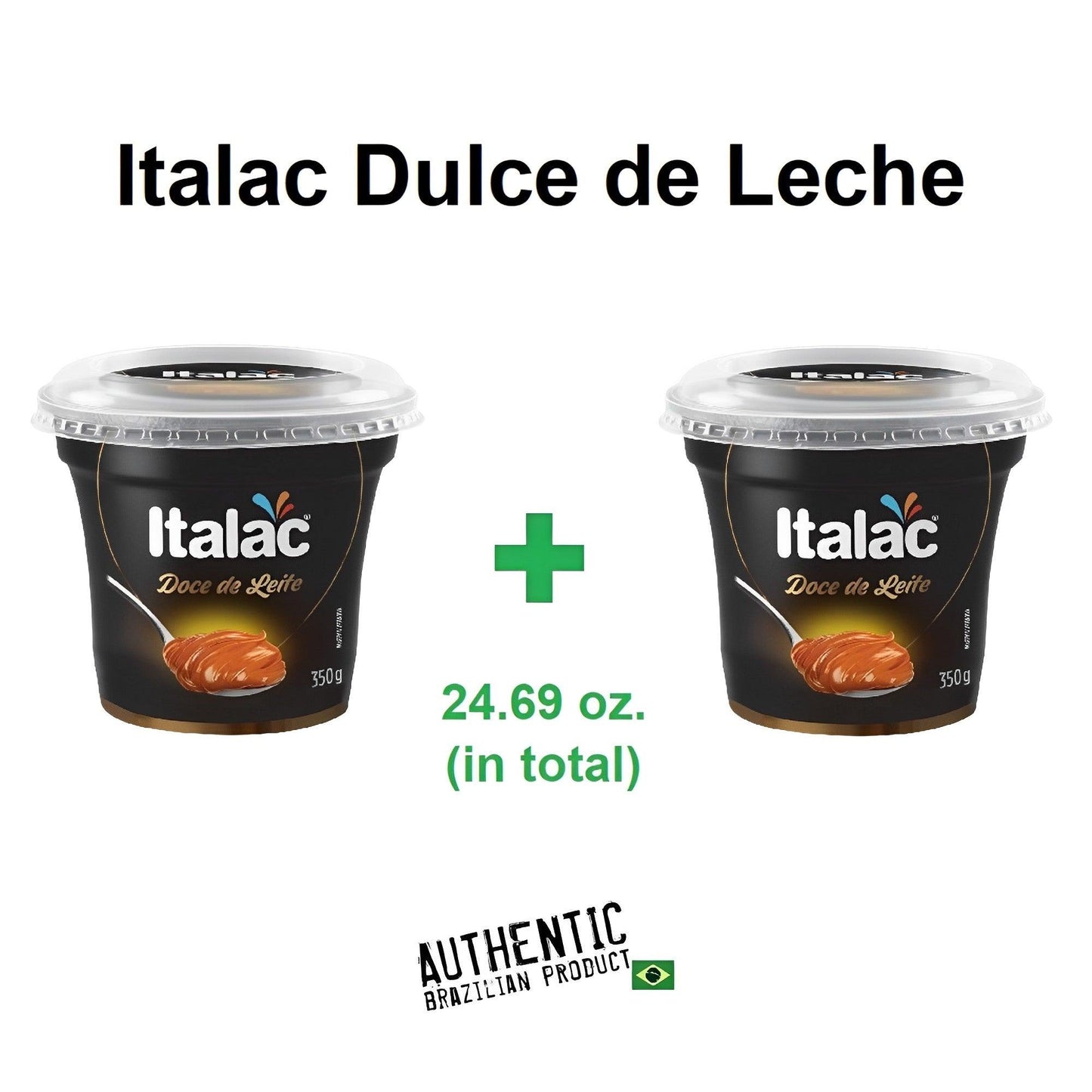 Italac Dulce de Leche 12.34 oz. (Pack of 2) - Brazilian Shop