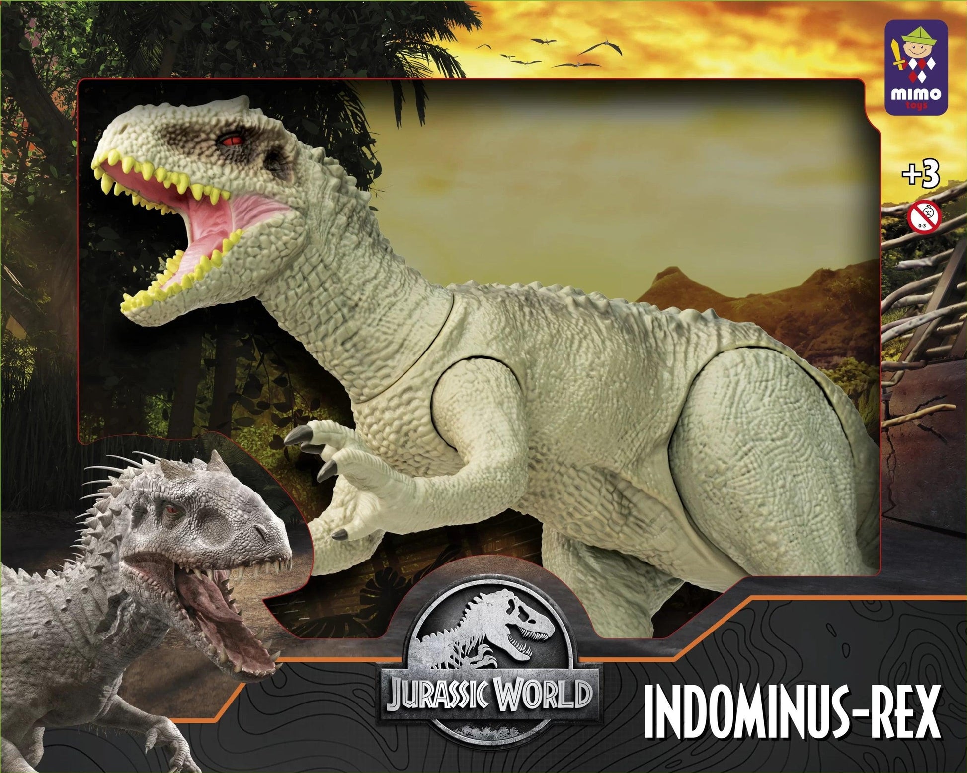 Jurassic World Indominus Rex Articulated Figure - Mimo Toys - Brazilian Shop