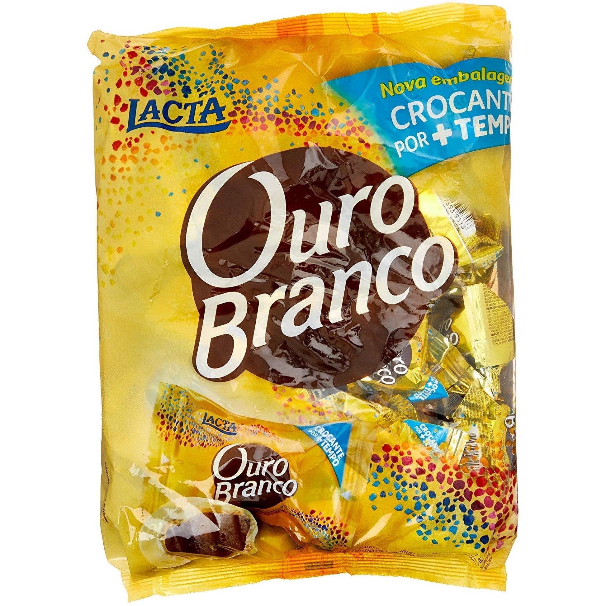 Lacta Ouro Branco Bonbon Bag 35.27 oz. (1kg) - Brazilian Shop