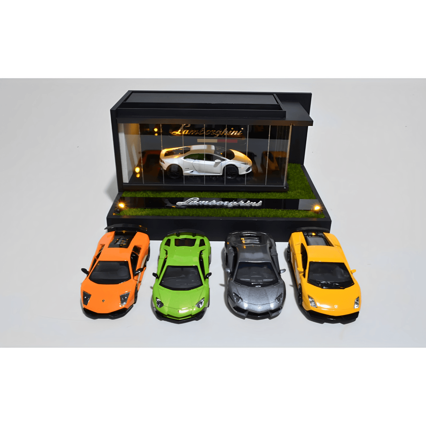 Lamborghini Dealership Exhibitor For Model Cars - Exclusive Item - Handmade - Brazilian Shop