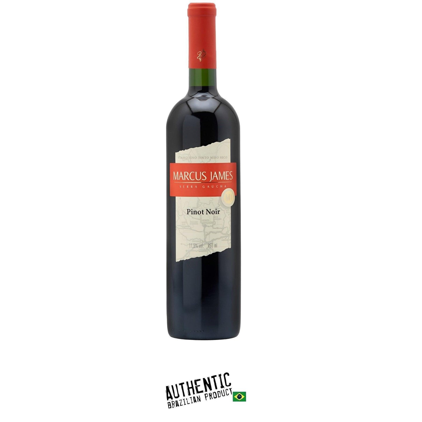Marcus James Reserved Demi-Sec Pinot Noir Wine 750ml - Serra Gaucha - Brazilian Shop
