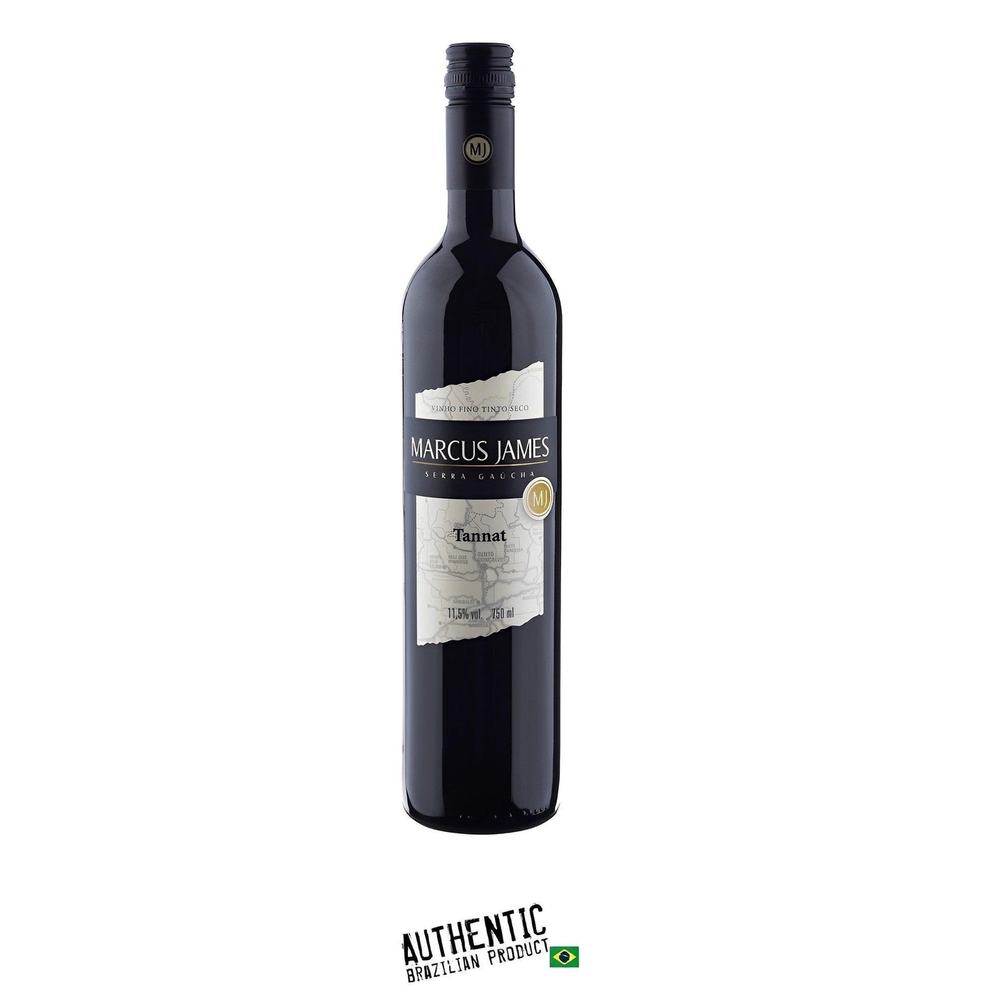 Marcus James Reserved Tannat Wine 750ml - Serra Gaúcha - Brazilian Shop