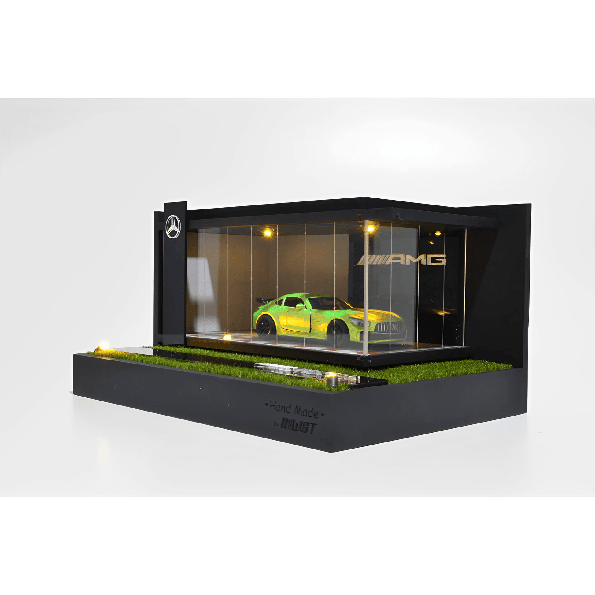 Mercedes AMG Exhibitor For Model Cars - Exclusive Handmade Item - Brazilian Shop