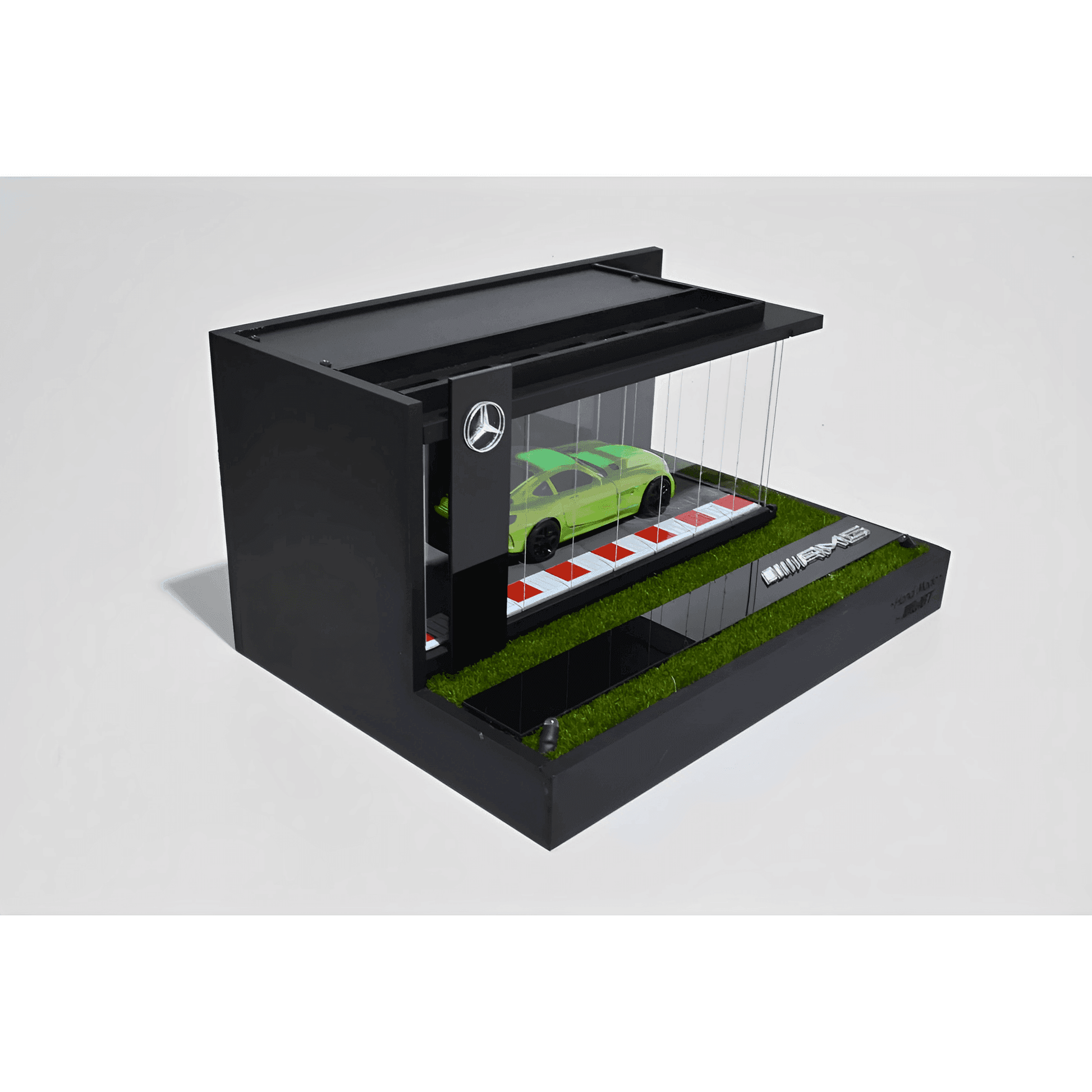 Mercedes AMG Exhibitor For Model Cars - Exclusive Handmade Item - Brazilian Shop
