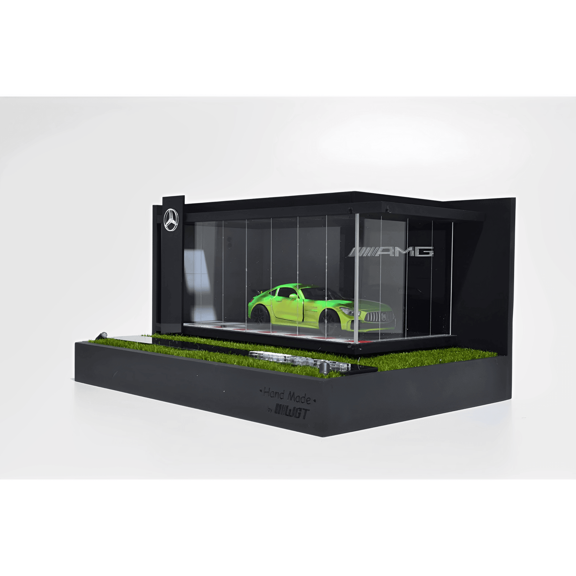 Mercedes AMG Exhibitor For Model Cars - Exclusive Handmade Item - Brazilian Shop