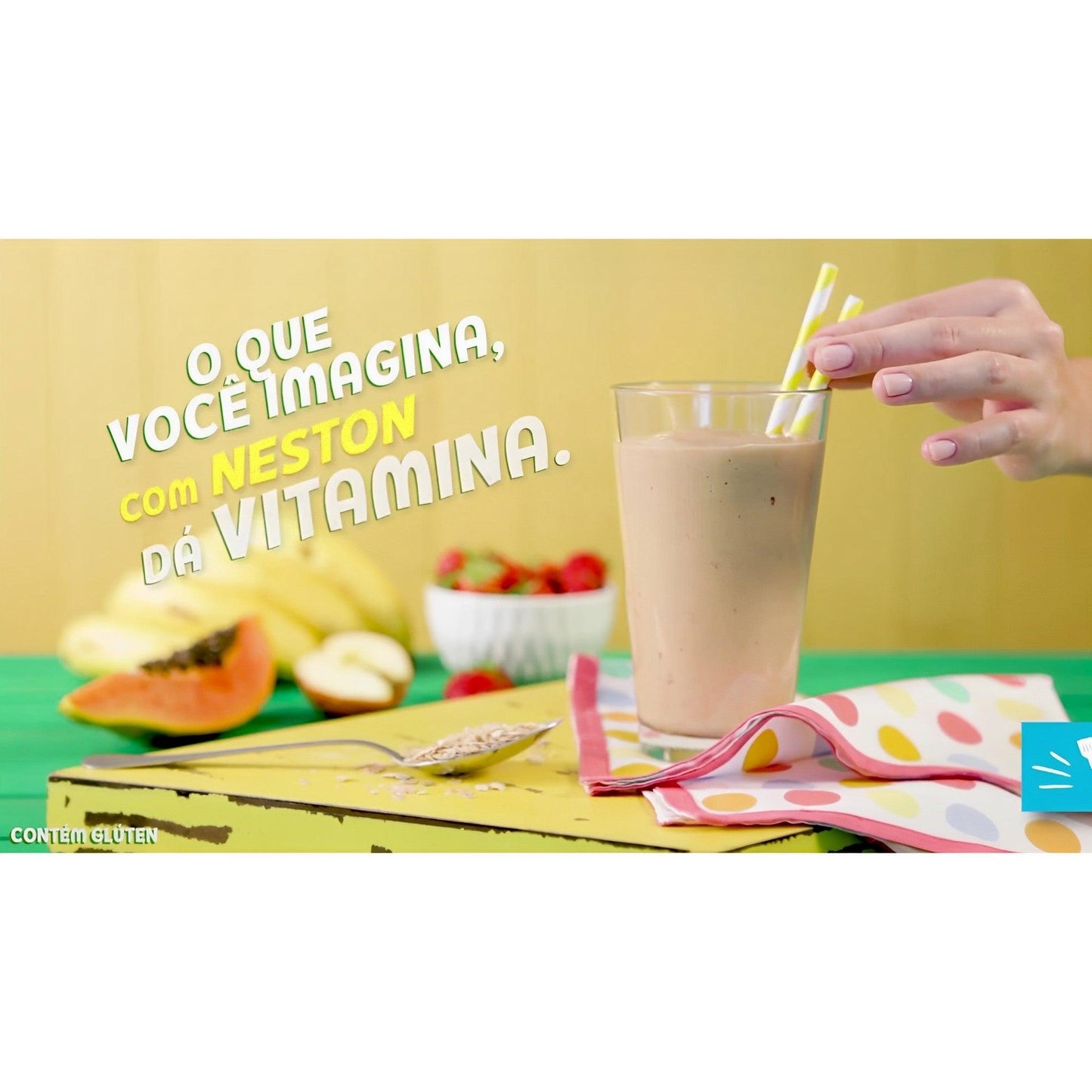 Nestlé Neston Vitamin Apple, Banana & Papaya 14.10 oz. (Pack of 2) - Brazilian Shop