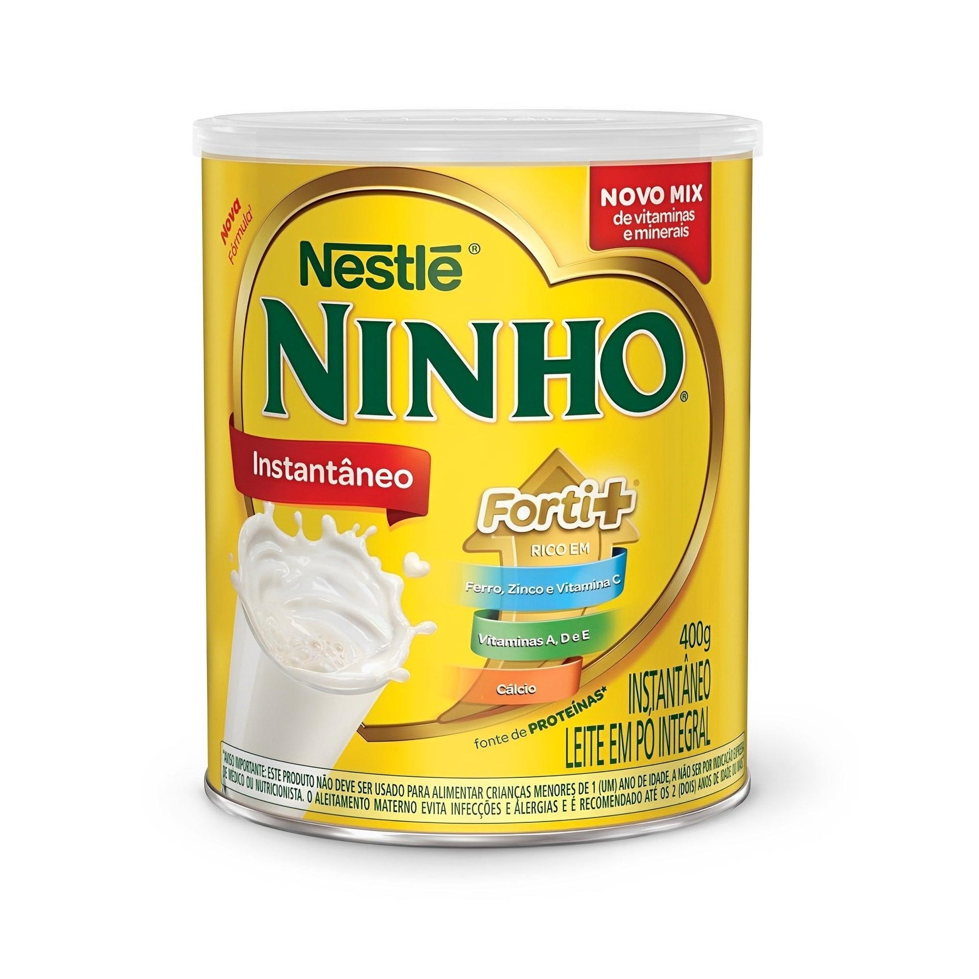 Nestlé Ninho Instant Whole Powdered Milk 14.10 oz. (Pack of 2) - Brazilian Shop