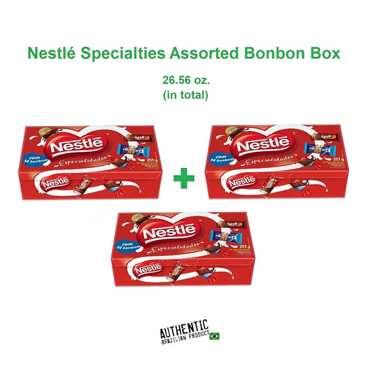 Nestlé Specialties Assorted Bonbon Box 8.85 oz. (Pack of 3) - Brazilian Shop