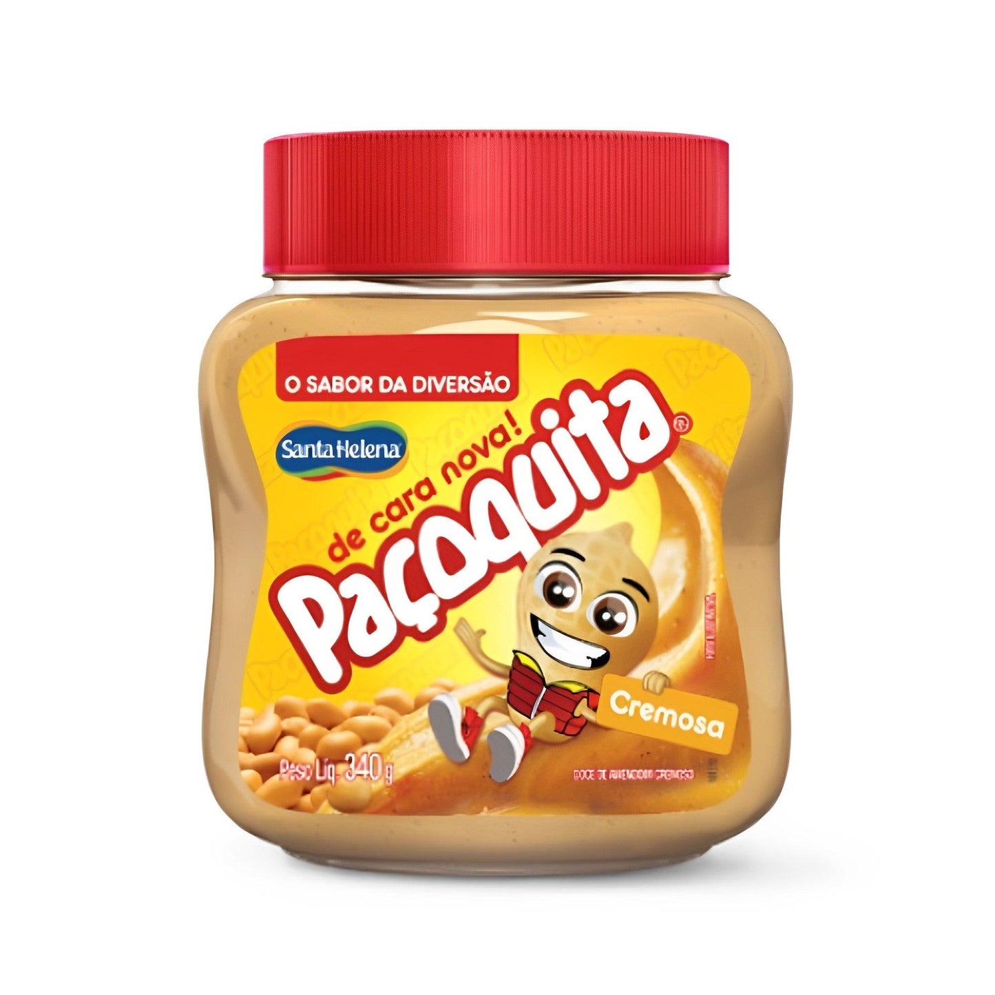 Paçoquita Sweet Ground Peanut 200un 141.09 oz. + Peanut Butter - Brazilian Shop