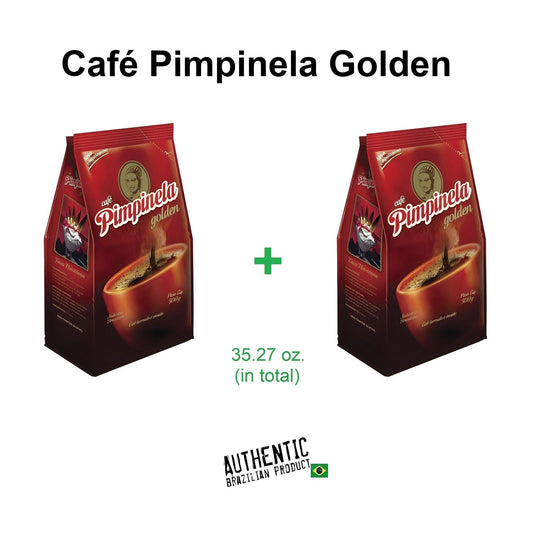 Pimpinela Golden Coffee 17.64 oz. (Pack of 2) - Brazilian Shop