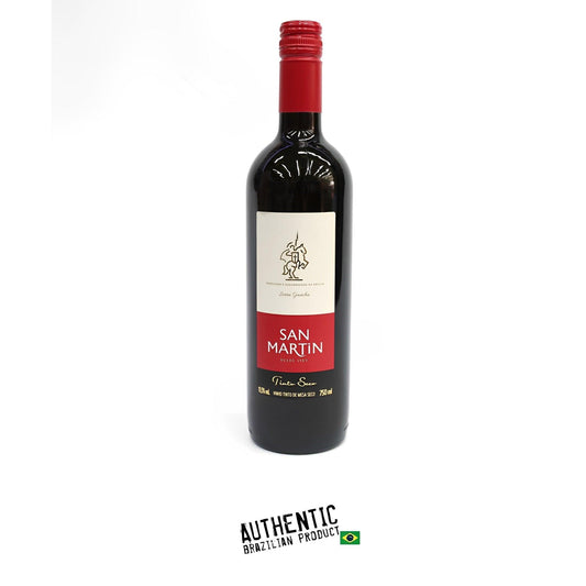 San Martin Dry Red Wine 750ml - Serra Gaúcha - Brazilian Shop