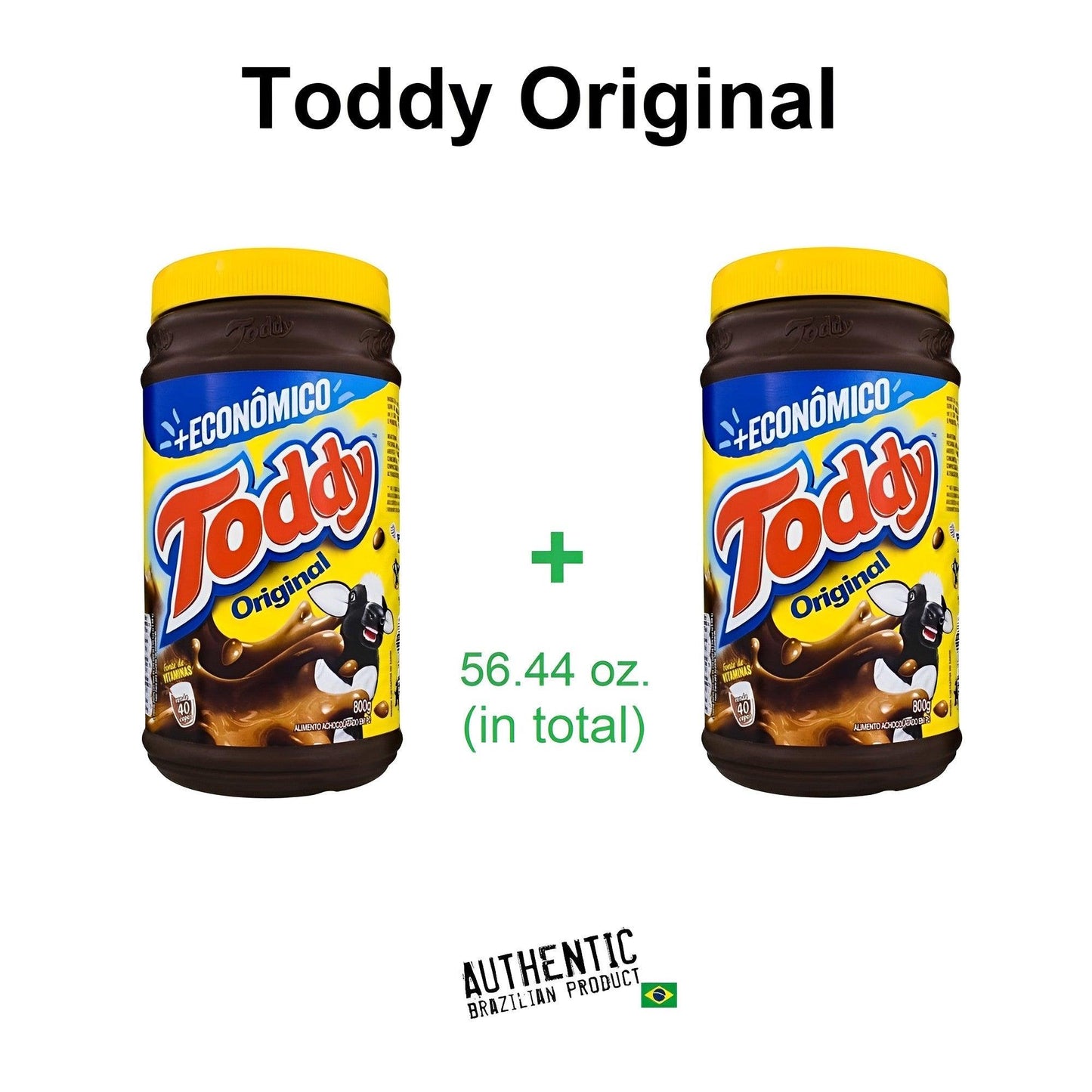 Toddy Original Chocolate Powder 28.22 oz. (Pack of 2) - Brazilian Shop