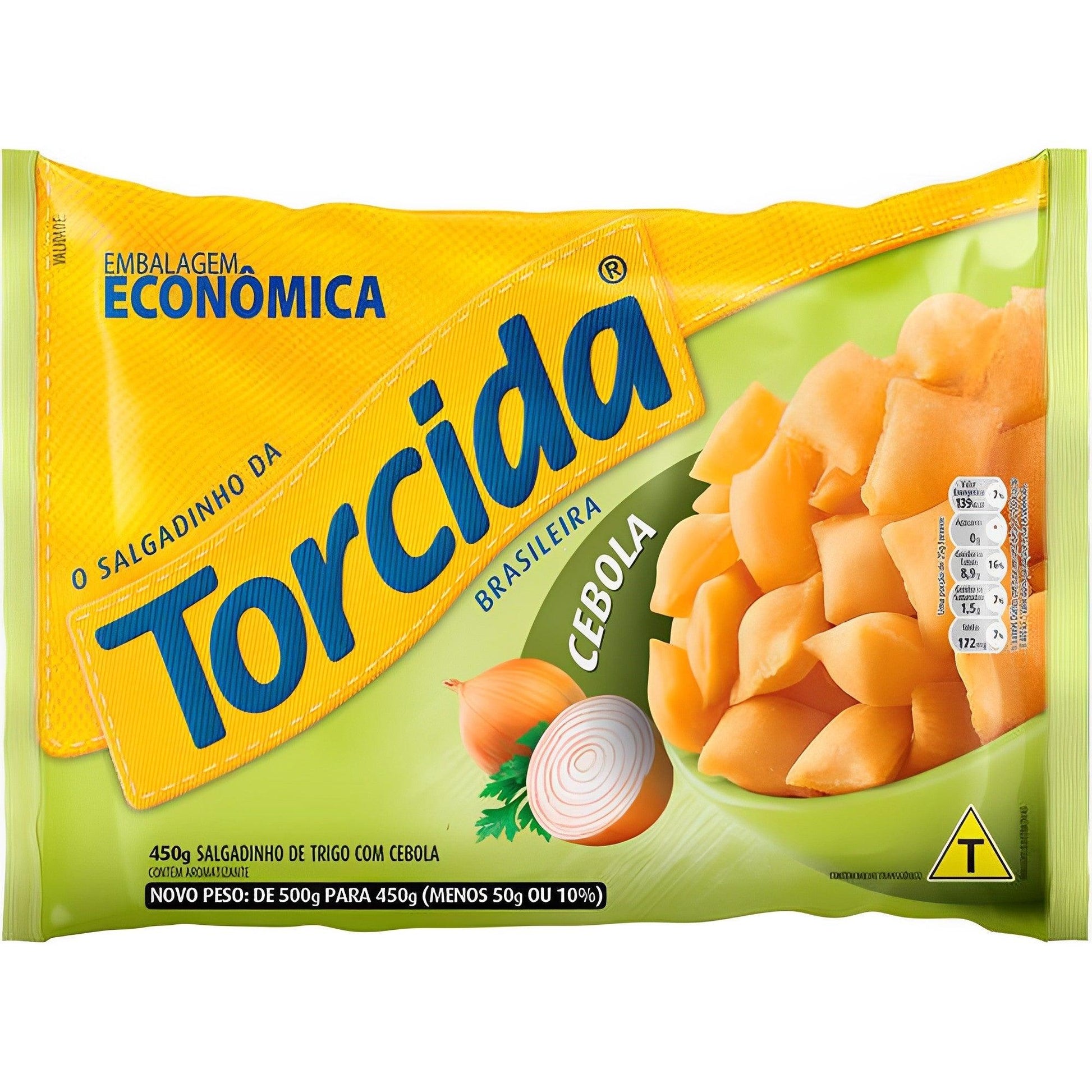 Torcida Onion Salty Snack 15.88 oz. (Pack of 3) - Brazilian Shop