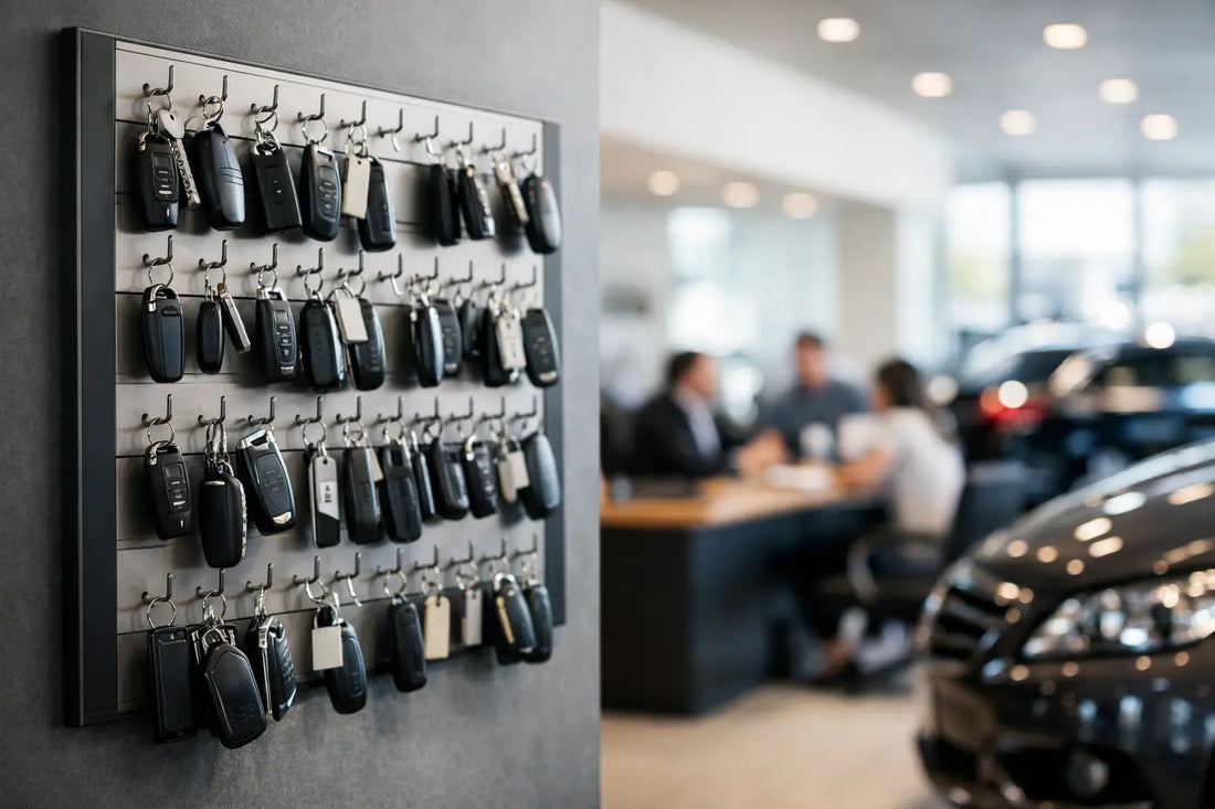 Wall-Mounted Key Holders for Iconic Dealerships