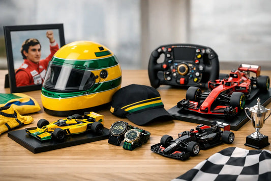 Senna Merchandise vs Formula One Gifts Compared
