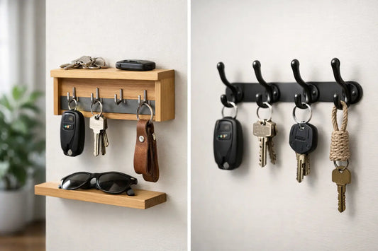 Wall Key Holder Versus Hooks: Which Fits Best?