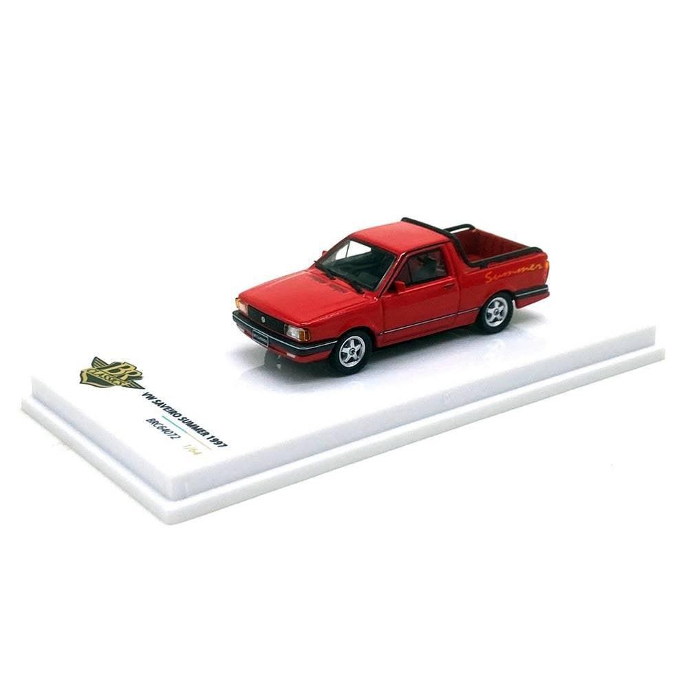 Volkswagen Saveiro Summer (1997) Red 1:64 - BR Classics - Brazilian Shop