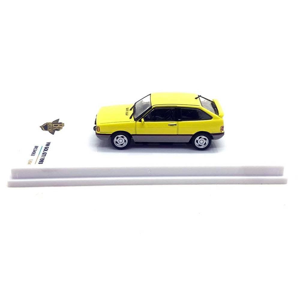 Volkswagen Gol GTI (1993) Sunny Yellow 1:64 - BR Classics - Brazilian Shop