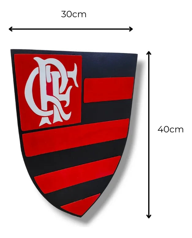 3D Decorative Sign Flamengo Brazil – Soccer | Football